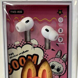 Labubu Airpods Pro With Pink Case